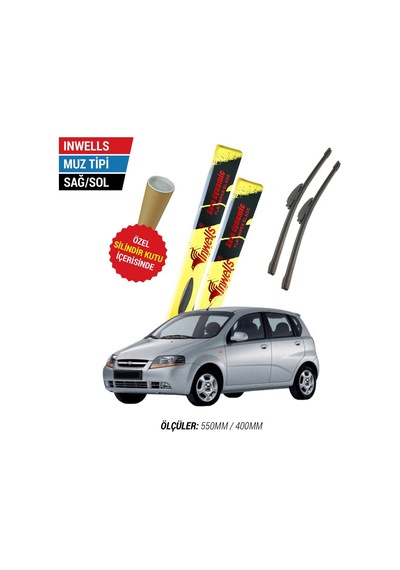 Chevrolet Kalos İnwells Muz Silecek (2005-2009)