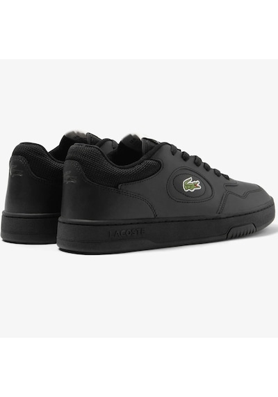 Lacoste Lineset 223 01 Leather Mens Sneaker Hakiki Deri Erkek Günlük Spor Ayakkabı Siyah