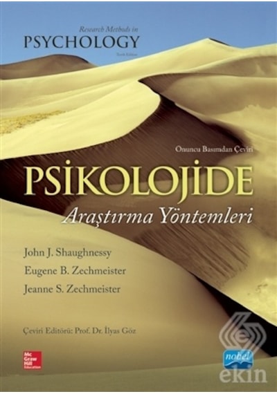 Psikolojide Araştırma Yöntemleri  - John J.Shaughnessy  -  Eugene B.Zechmeister  - Nobel Akademik Yayıncılık
