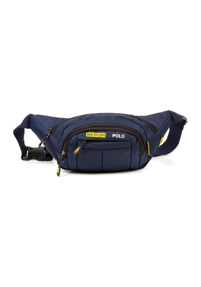 Tuldar Deri Usb Kulaklık Çıkışlı Crossbody Çapraz Göğüs Omuz Ve Bel Çantası Tul360 Lacivert