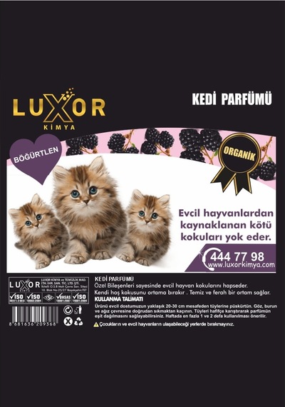 Luxor Kedi Parfümü Böğürtlen Aromalı 200 ml