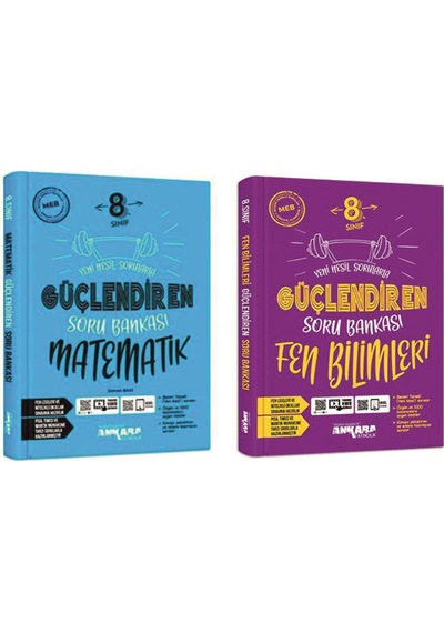Ankara 8. Sınıf Güçlendiren Serisi Matematik - Fen Bilimleri Soru