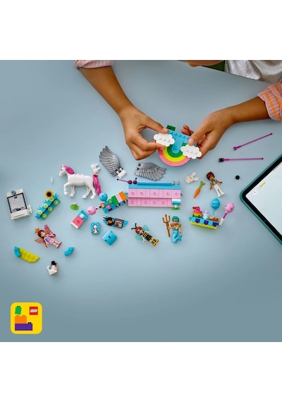 LEGO® Friends Tek Boynuzlu At ve Peri ile Kostüm Partisi 42661 - 6 Yaş ve Üzeri Çocuklar için Yaratıcı Oyuncak Yapım Seti (261 Parça) LEGO® Friends Tek Boynuzlu At ve Peri ile Kostüm Partisi 42661 - 6 Yaş ve Üzeri Çocuklar için Yaratıcı Oyuncak Yapım Seti (261 Parça)