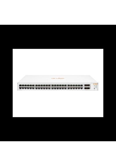 Hp Aruba Instant On, Jl814a, 1830-48g, 48port, Gigabit, 4 Port Gigabit Sfp, Yönetilebilir, Rack Moun