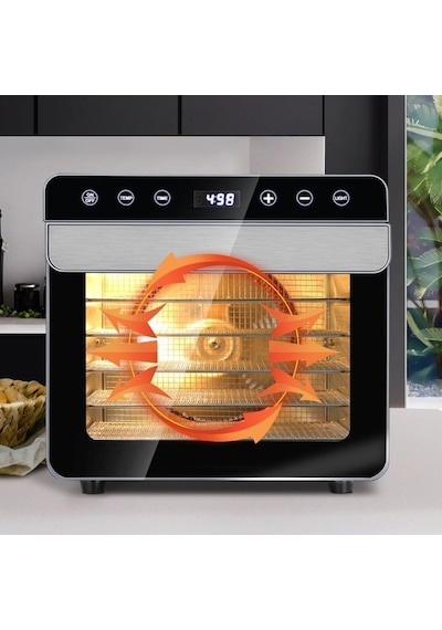 Dalle Ss-06a Paslanmaz Meyve Sebze Kurutma Makinesi + Airfryer