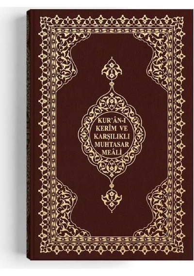 Orta Boy Karşılıklı Muhtasar Mealli Kur'An (Mühürlü)