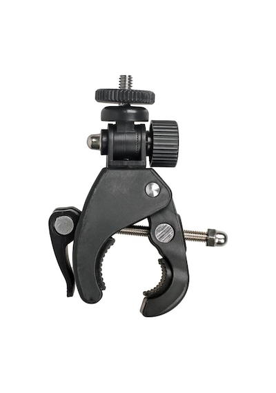 Ayex Ax-bm02 1/4'' Vidalı Sabitleme Kelepçesi 16-36 Mm Gidon Boru Ve Tripod Uyumlu 180 Ayarlanabilir
