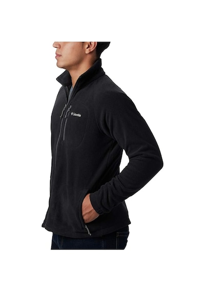 Columbia Ae3039 Fast Trek Full Zip Fleece Erkek Polar Ceket Siyah