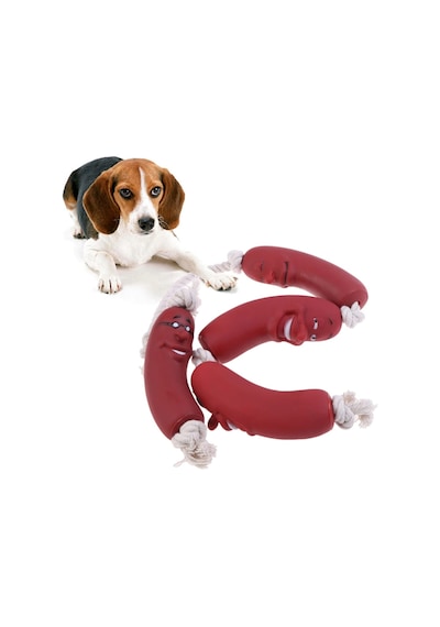 Buffer Köpekler için Sosis 4'lü 48 CM Köpek Oyuncağı