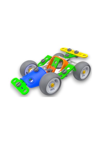 58 Parça Tak-sök Go-kart Arabası Block Yapı Seti
