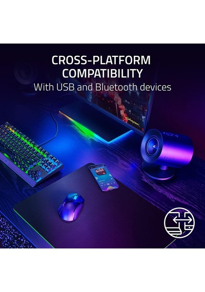 Razer Nommo V2 X - Pc Için Tam Aralıklı 2,0 Oyun Hoparlörü İki A