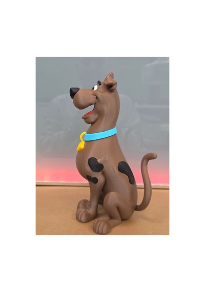 Scooby Doo Figür 15cm-3d Baskı-kolleksiyonluk Biblo