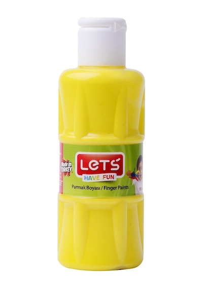 Lets Parmak Boya 100Ml Sarı L-5652