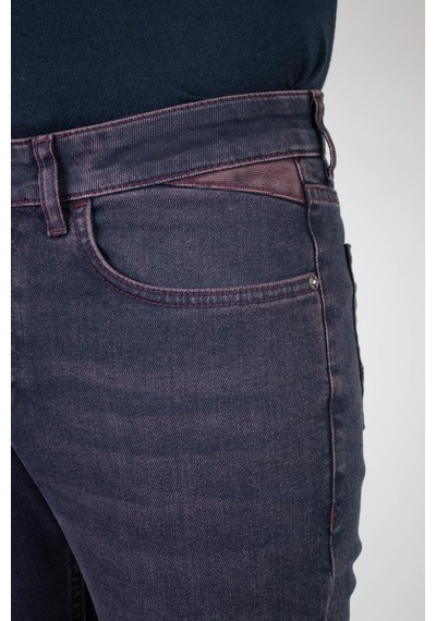 HLT Jeans Erkek Açık Bordo Slim Fit Dar Kesim Esnek Likralı Denim Jeans Kot Pantolon Acıkvalbo 001