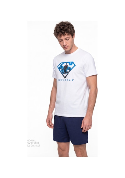 Penti Erkek Renkli Lic-Superman Pijama Takımı
