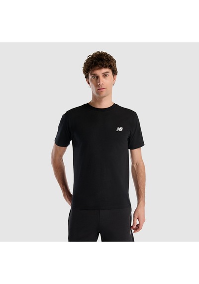 New Balance Erkek T-shirt Mnt1537-bk Siyah