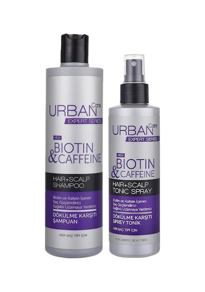 Urban Care Expert Biotin & Kafein Şampuan Ve Sprey Tonik Tüm Saçlar
