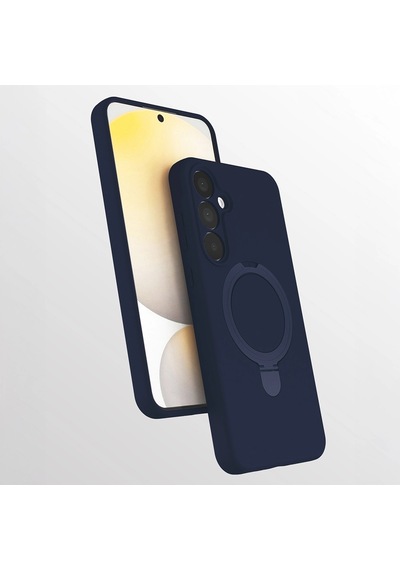 Samsung Uyumlu Galaxy A17 Kılıf M-safe Şarj Özellikli Standlı Zore Samara Kapak Çok Renkli