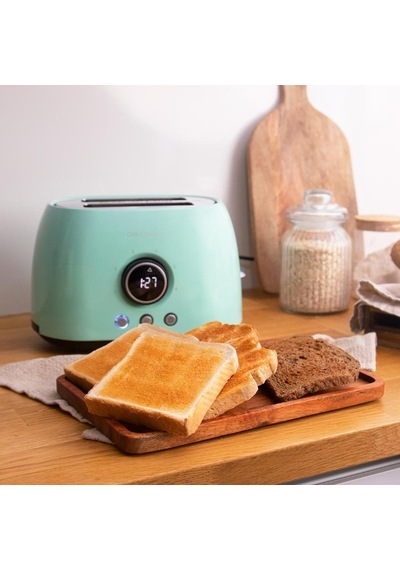Cecotec Classictoast 8000 Blue Double 800 W Dijital Göstergeli Ekmek Kızartma Makinesi