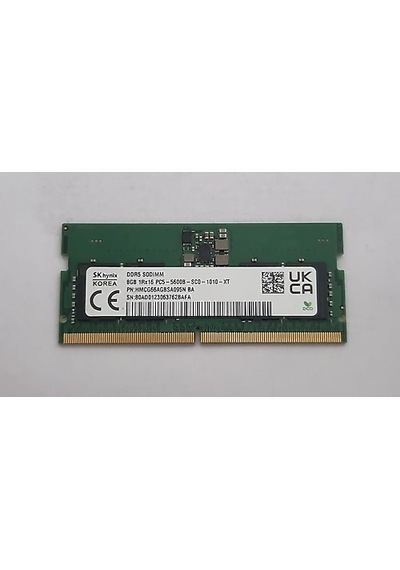 Sk Hynıx 8gb Ddr5 5600mhz 1rx16 Cl40 Notebook Ram Hmcg66agbsa095n