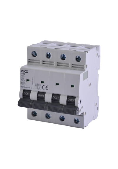 Viko 6vtb-4c125 Otomatik Sigorta 6ka C Tipi 4 Kutup 125a 10