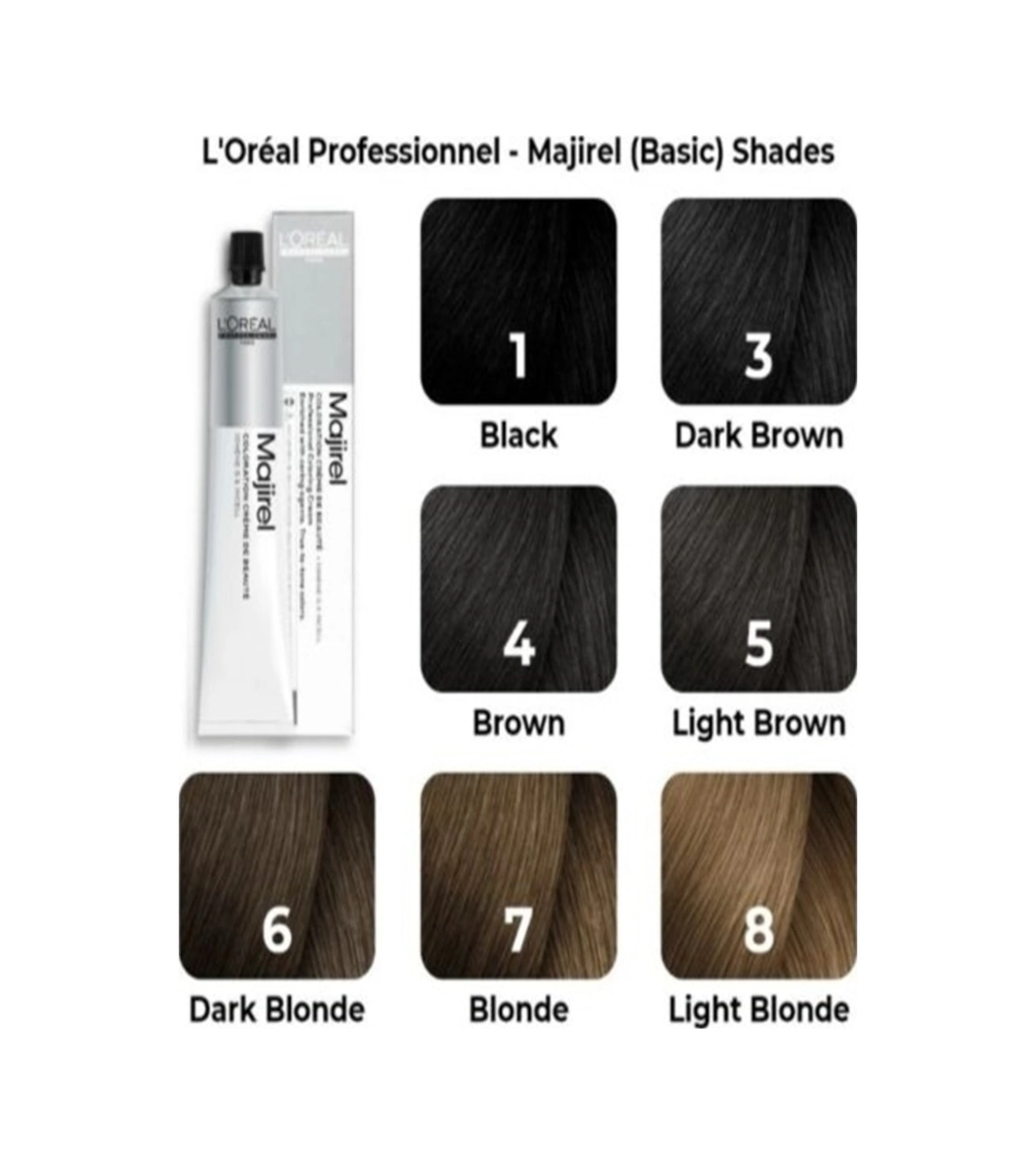 L'Oréal Professionnel Majirel 8 Saç Boyası