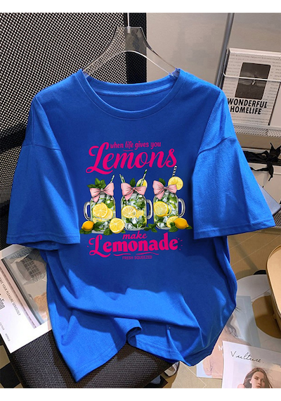 Noıssey Urban Pop Graphic Kadın Tişört Koleksiyonukod 5211 Saks