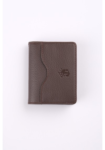 Ancora Leather Hakiki Deri Kartlık-26207 Kahve