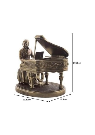 Veronese Design Klasik Besteci Wolfgang Amadeus Mozart Piyanolu