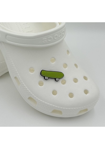 Crocs Terlik Süsü Ve Aksesuarı , Çanta Süsü Renkli Jibbitz Kaykay 04 Görselli Figür Aksesuarı Yeşil-beyaz-siyah Crocs Terlik Süsü Ve Aksesuarı , Çanta Süsü Renkli Jibbitz Kaykay 04 Görselli Figür Aksesuarı Yeşil-beyaz-siyah