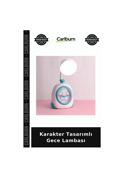Karakter Tasarımlı Gece Lambası Arkadaşa Hediye Şık Aydınlatma Kompakt Işık Diğer