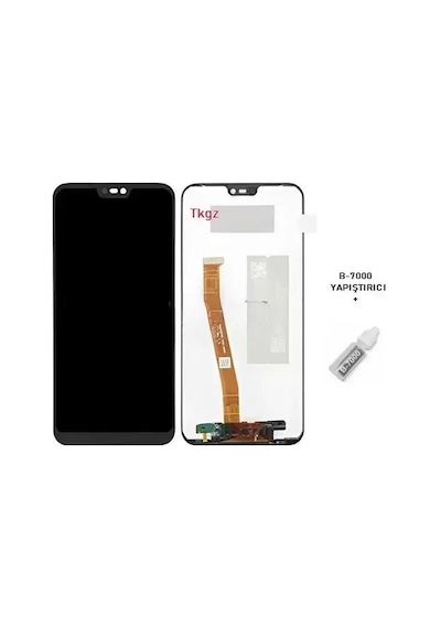 Tkgz - P20 Lite Uyumlu Lcd Ekran Dokunmatik Wandey Servis Lcd + B-7000
