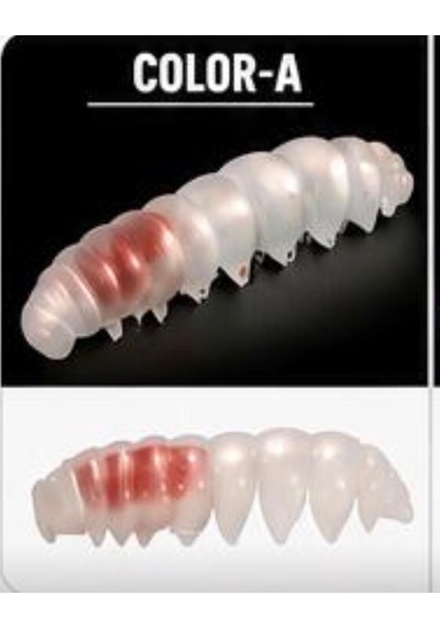Üzümoğlu Şeffaf Sarımsak Aromalı Silikon Tırtıl 50mm 8 Adet