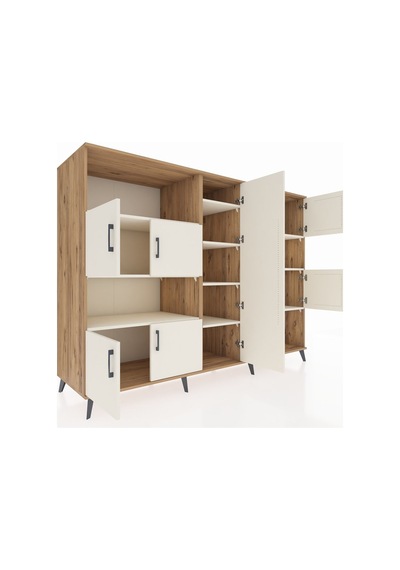 Kronos Dolap 10 Raflı 9 Kapaklı 220x59x163 Çam-aytaşı Çam-aytaşı Kronos Dolap 10 Raflı 9 Kapaklı 220x59x163 Çam-aytaşı Çam-aytaşı