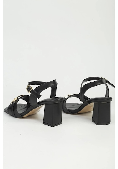 Pierre Cardin Siyah Kadın Topuklu Sandalet Pc-55769 Z