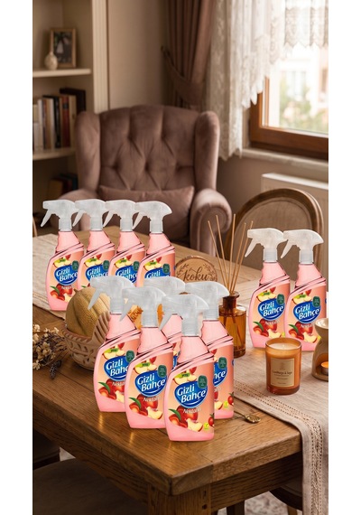 Eyüp Sabri Tuncer Gizli Bahçe Kavun Yeni Nesil Oda Spreyi Pet Şişe 500 Ml 10 Adet 10lu Paket Nektarin