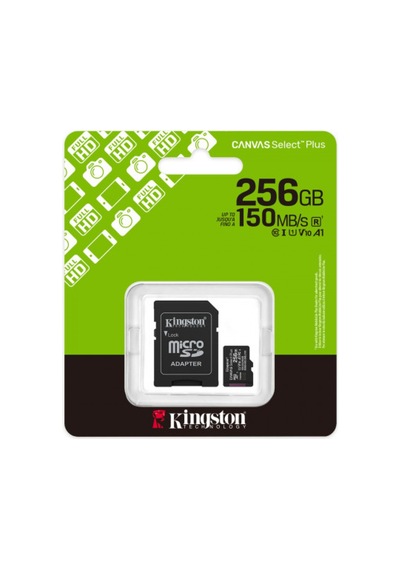 256gb Kıngston Mıcrosd Canvas Plus A1 Sdcs3/256gb