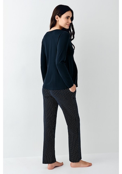 Pierre Cardin Kadın Lacivert Pijama Takımı Pc9094-s-v1