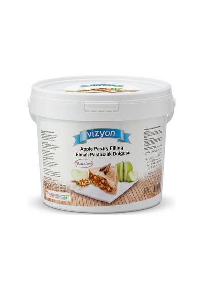 Vizyon Elmalı Pastacılık Dolgusu 6 Kg
