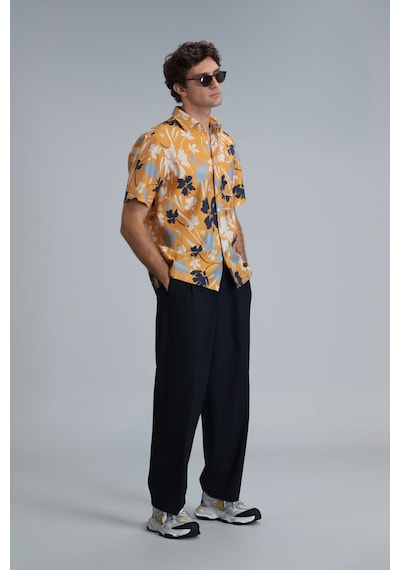 Lufian Shen Erkek Basic Gömlek Regular Fit Sarı Sarı 111010612100900 Sarı Lufian Shen Erkek Basic Gömlek Regular Fit Sarı Sarı 111010612100900 Sarı