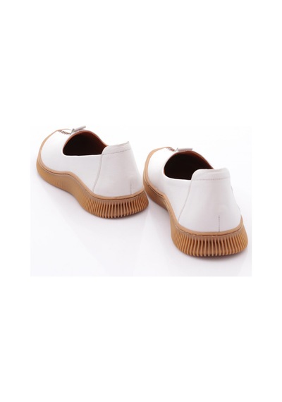 Dgn 25121 Kadin Comfort Ayakkabi Beyaz