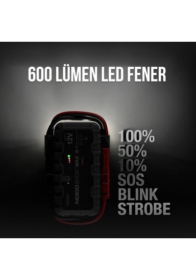 Noco Genius Gb250 12V 5250 Amp Ultrasafe Lityum Akü Takviye + Powe N11.1496