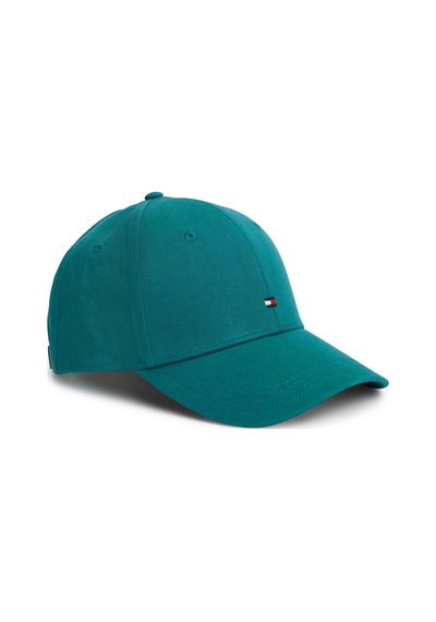 Tommy Hilfiger Th Flag Pamuklu 6 Panel Yeşil Erkek Şapka-13093 Mavi