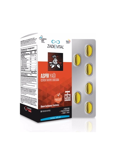 Zade Vital Aspir Yagı Blister 30 Kapsül