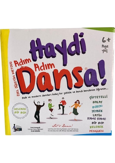 Haydi Dansa Adım Adım Dans Oyunu Eğitici Hareketli Kutu Oyunu 6+ Yaş
