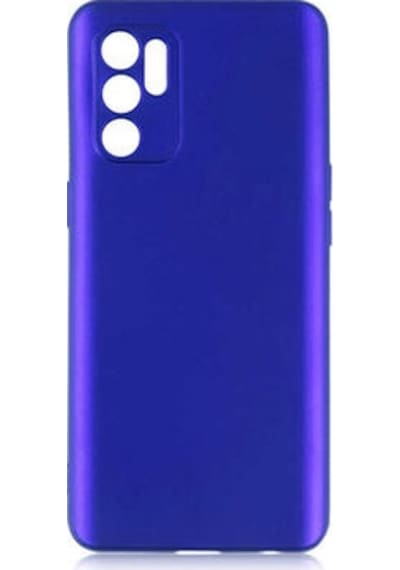 Oppo Reno 6 4g Kılıf Esnek Yapılı İnce Slim Silikon Kapak Ryc/premier Lacivert