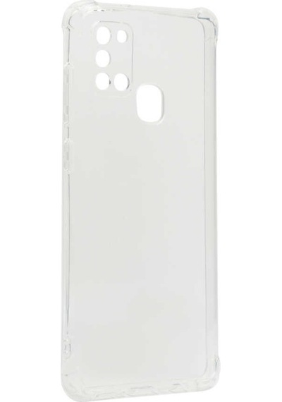 Galaxy A21S Kılıf Zore Kamera Korumalı Nitro Anti Shock Silikon Renksiz