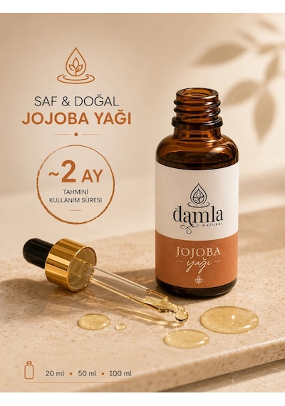 Biodamla Natural Jojoba Yağı 100 Ml