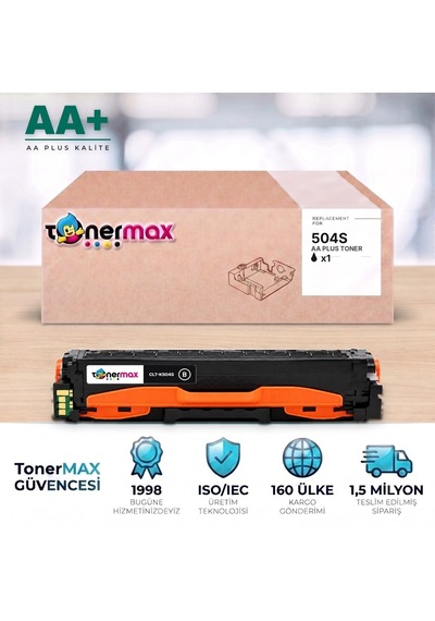 Samsung Clt-k504s Siyah Uyumlu Toner Aa Plus / Clp-415 / Clx-4195 / Xpress C1810 / C1860