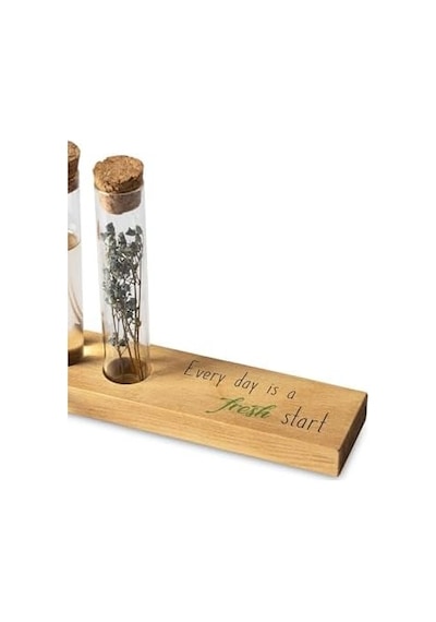 Motive Tasarımlı Dekoratif Set - Bambu Oda Kokusu Şişesi Abundance Prosperity